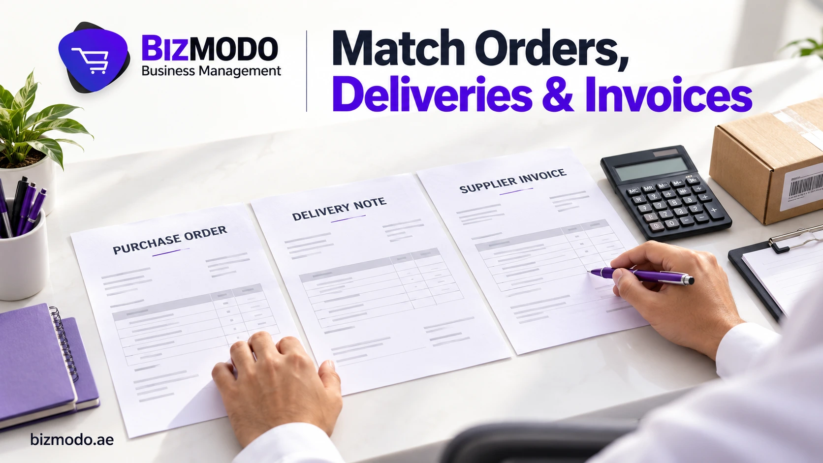 Match Orders, Deliveries & Invoices